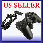 new black dual shock 2 4ghz wireless game controller for