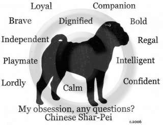 Chinese Shar Pei Dog Obsession? Longsleeve T shirt  