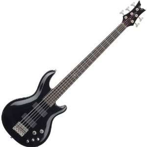  Dean Hard Tail Bass 5 String, Classic Black Musical 