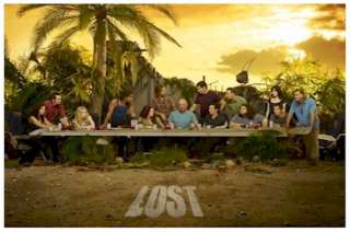 TV POSTER ~ LOST LAST SUPPER CAST Matthew Fox  
