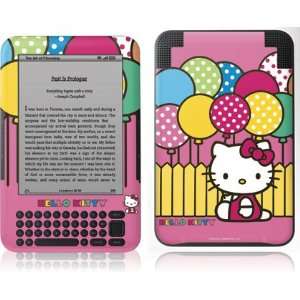  Hello Kitty Fence and Balloons skin for  Kindle 3