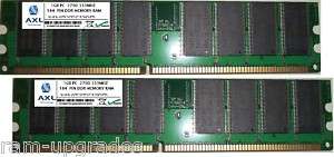 1GB 2GB PC2700 LOW DENSITY DDR 333MHZ 184pin MEMORY  