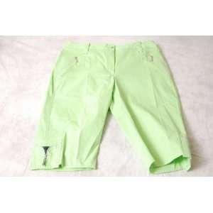  New Jamie Sadock Womens Golf Shorts Size 10 ColorLime 