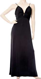 NEW $168 SHEILA YEN WOMENS BEADED COCKTAIL BLACK DRESS SZ 8 6  