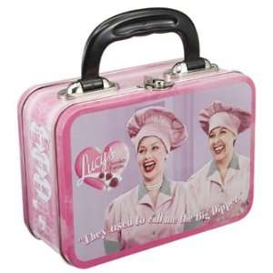 Love Lucy Rectangular Tin Tote Lunch Box *