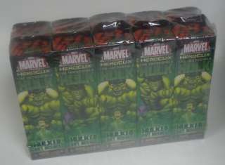 Marvel Heroclix Incredible Hulk & Captain America Booster Brick NEW 