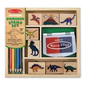  Melissa & Doug Dinosaur Stamp Set: Toys & Games