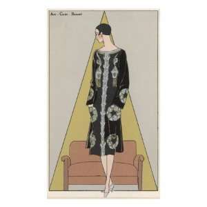  She Too Is Wearing a Creation by Paul Poiret Stretched 