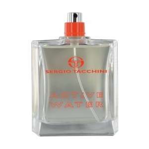  ACTIVE WATER by Sergio Tacchini EDT SPRAY 3.4 OZ *TESTER 