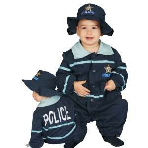 com Baby Police Officer Costume Baby Infant 9 12 Month Cute Halloween 