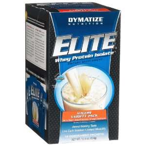 Dymatize Nutrition Elite Whey Protein Powder, Juicers Variety Pack 