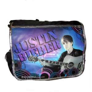 Justin Bieber My World Messenger Bag Tote purse Guitar