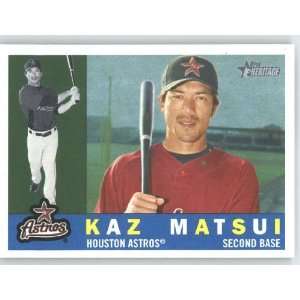  Kaz Matsui / Colorado Rockies   2009 Topps Heritage Card 