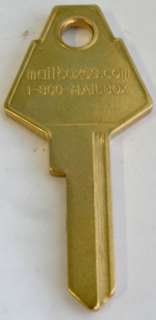 Salsbury Mailbox Key Blank 1599/XL7 Used on nest boxes  