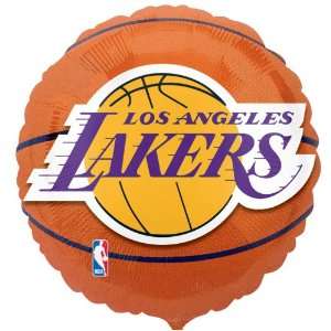  Lets Party By Los Angeles Lakers Basketball Foil Balloon 