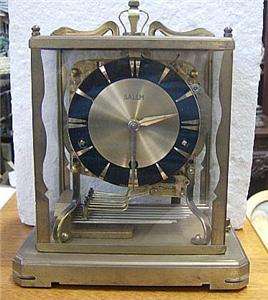 Vintage German SCHATZ / SALEM Triple chime mantel clock   working 