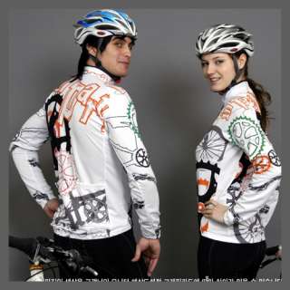   [Bike Parts]   Cycling Bike Cycle Long Sleeve Jersey Shirt Bicycle