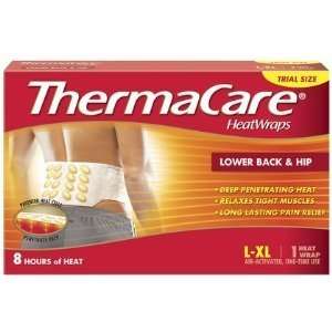  Thermacare Heat Wrap Pain Relief Lower Back & Hip L xl (3 