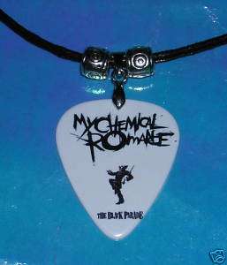 MY CHEMICAL ROMANCE THE BLACK PARADE pick Necklace RARE  