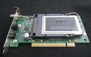 Cisco PCI wireless LAN adapter card Aironet 350 2.4 GHz  