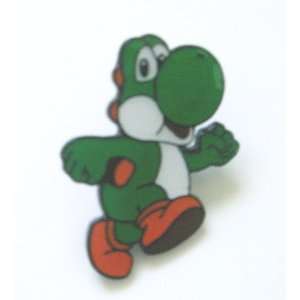   Super Mario Green Yoshi Metal Pin Badge ~ Wii~ 