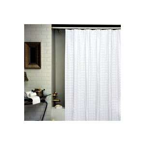  Maytex Mills Orbit White Shower Curtain 8Ga 0072184WHT 