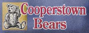 COOPERSTOWN Bears TEXAS RANGERS Baseball TEDDY #43/2000 Mint with COA 