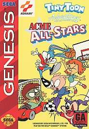 Tiny Toon Adventures ACME All Stars Sega Genesis, 1994 083717160106 