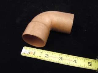 Copper Pipe Fitting   1.5 Inch Street 90 Degree   New and Never Used 