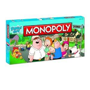  Monopoly Family Guy Toys & Games