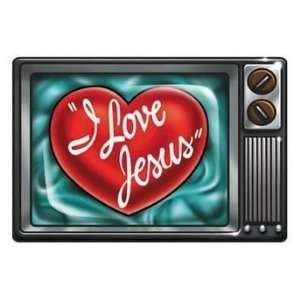  Ben Frank   I Love Jesus Television   Sticker / Decal 