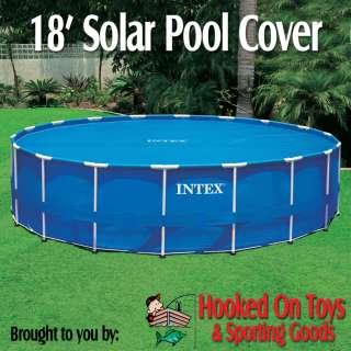 Intex 18 Solar Pool Cover fits Easy Set and Frame Set  