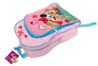MINNIE MOUSE Backpack Rucksack School Bag Disney NEW   