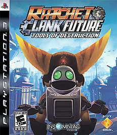 Ratchet Clank Future Tools of Destruction Sony Playstation 3, 2007 