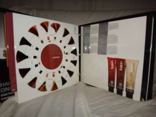 REDKEN Color Fusion Binder Hair Chart Swatch BOOK ! *  