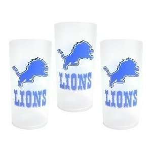  Detroit Lions NFL Tumbler Drinkware Set (3 Pack) by Duck 