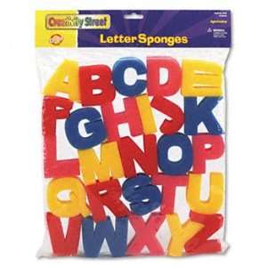   Sponge Letters, 3 High, A Z Capital Letters, 26 Sponges/Pack Arts