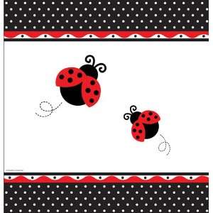    Ladybug Themed Plastic Banquet Table Covers