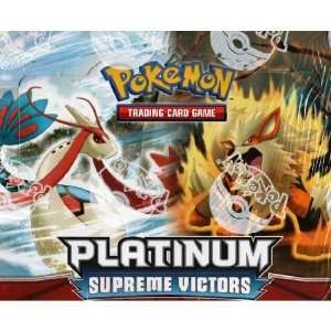  Pokemon Platinum Supreme Victors Theme Deck Box 