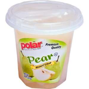 Slice Barlett Pear Fruit Cup in Light: Grocery & Gourmet Food