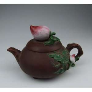com One Yixing Ware Zisha Pottery Tea Pot, Chinese Antique Porcelain 