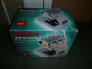 NEVER USED SINGER TINY SERGER OVEREDGER NEVER USED NEW MODEL TS380A 