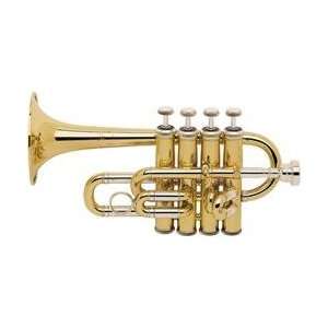   Stradivarius Pro Harmony Bb/A Piccolo Trumpet w/Short Bell in Silver