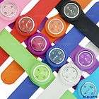 New 2011 Fashion Slap On Snap Unisex Silicone Rubber Sports Watch