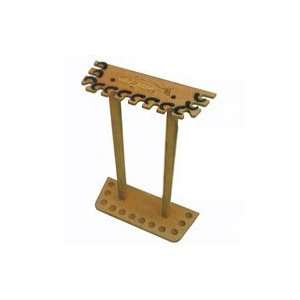  TACO Metals 12 Rod Wall Hugger Wood Rack Sports 