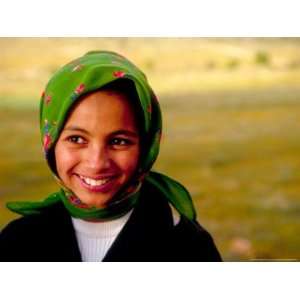  Portrait of Young Moroccan Woman, Morocco Art Photographic 