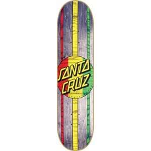  Santa Cruz Rasta Haka Skateboard Deck   8.0 Powerply 