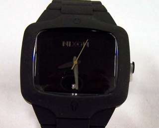 Nixon Authentic Watch Rubber Player Grey Black A139 195 NEW  