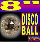 REAL GLASS DISCO BALL dance party mirror star new B7