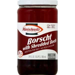  Manischewitz, Borscht W Beets, 24 OZ (Pack of 12) Health 